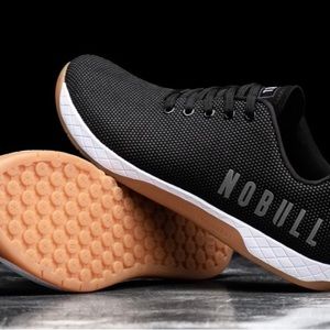 EUC Black White Gum Trainer- Women’s 7